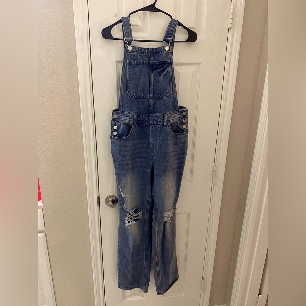Flamingo Overalls Straight Leg size M